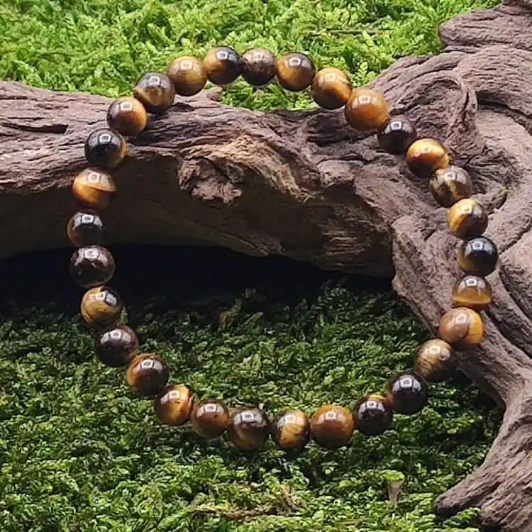 Bracelet en fines Perles d’Œil de Tigre