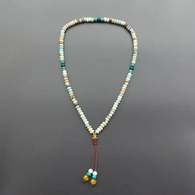 Mala en Amazonite ou Labradorite