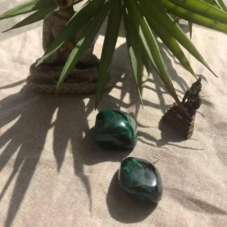 Malachite roulée