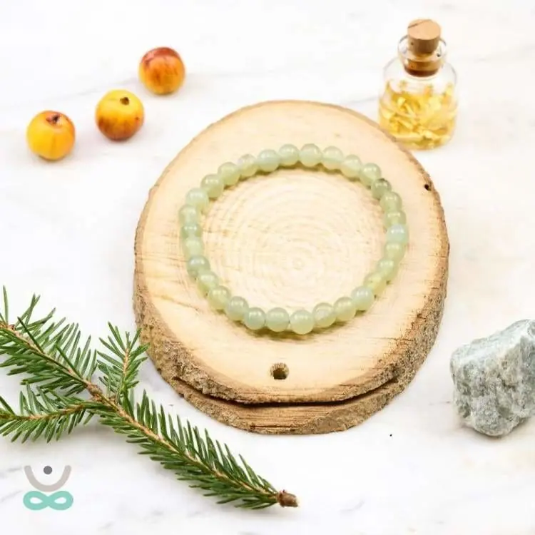 Bracelet fin en perles de Jade