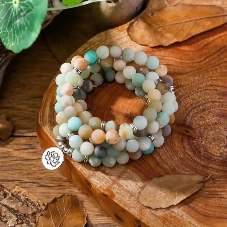 Bracelet Mâla en Amazonite