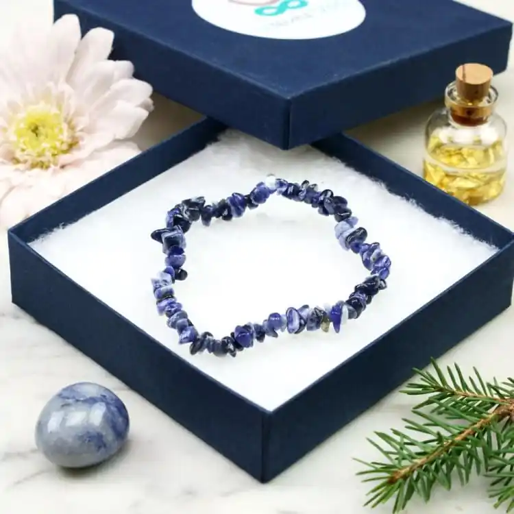 Bracelet Baroque en Sodalite