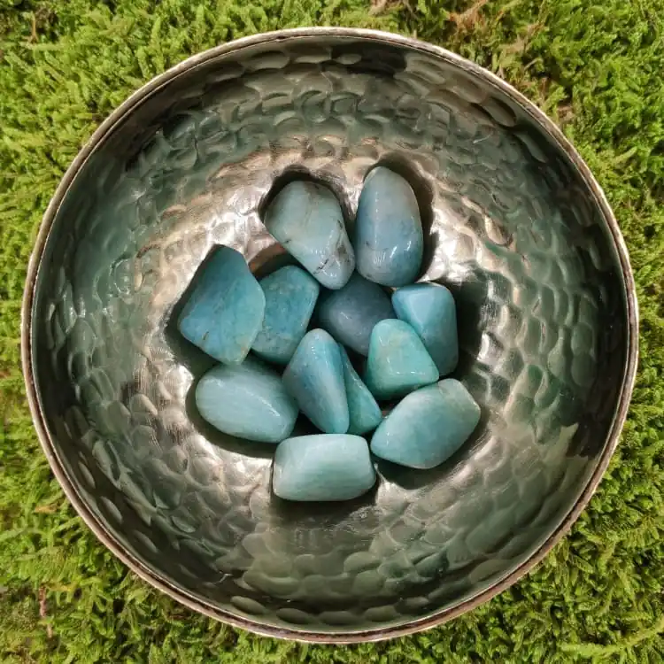 Amazonite roulée