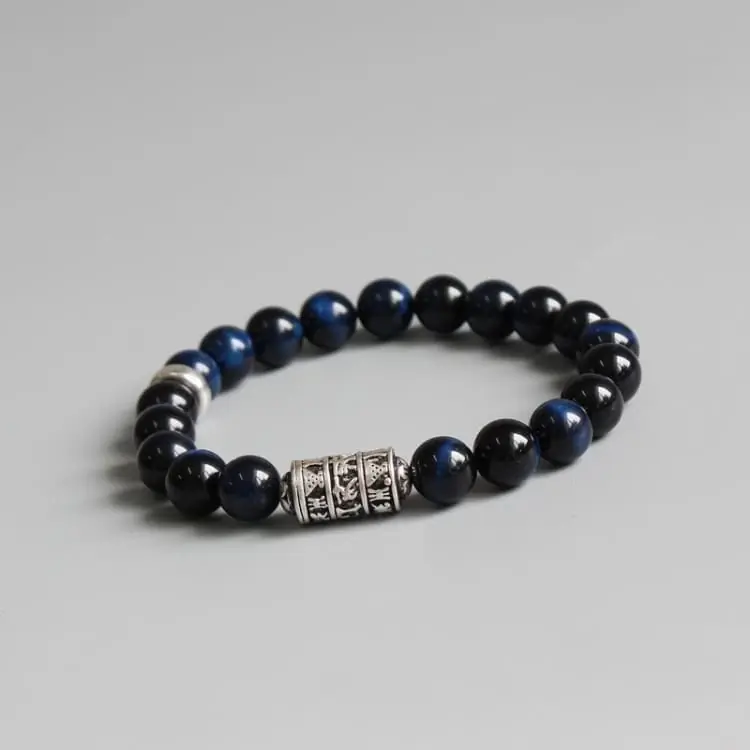 Bracelet OM en Oeil de Faucon