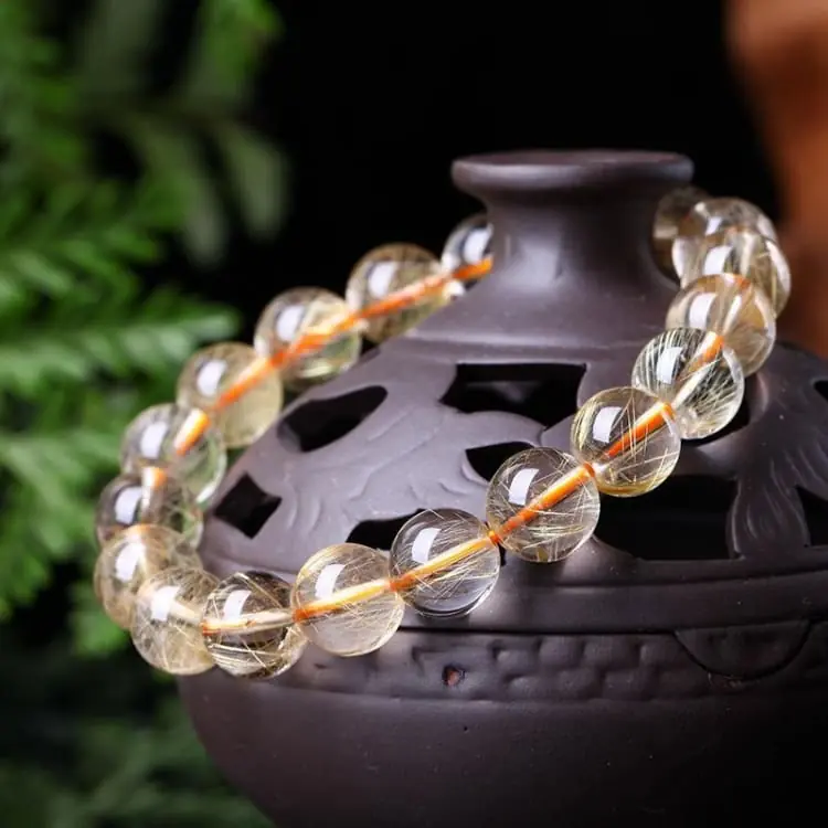 Bracelet en Quartz Cheveux de Vénus
