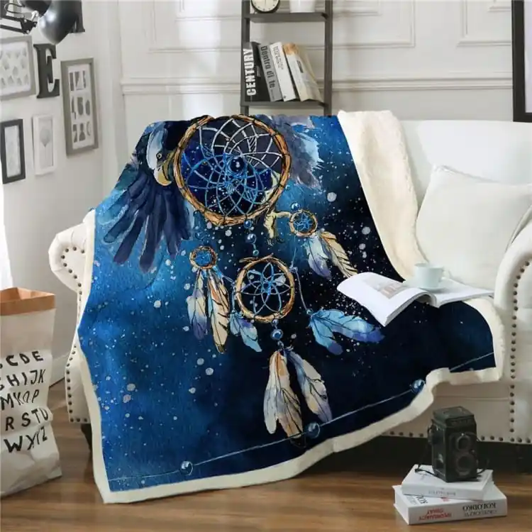 Plaid douillet en polaire " The Night Saver"