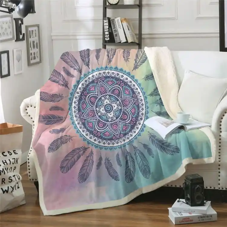 Plaid douillet en polaire " The Feeric Dream"