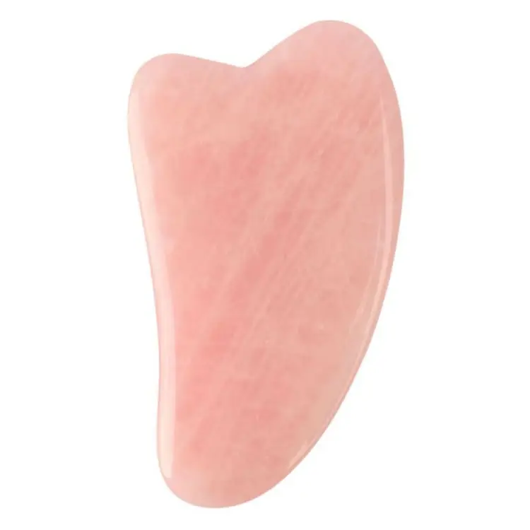 Gua Sha en Quartz Rose