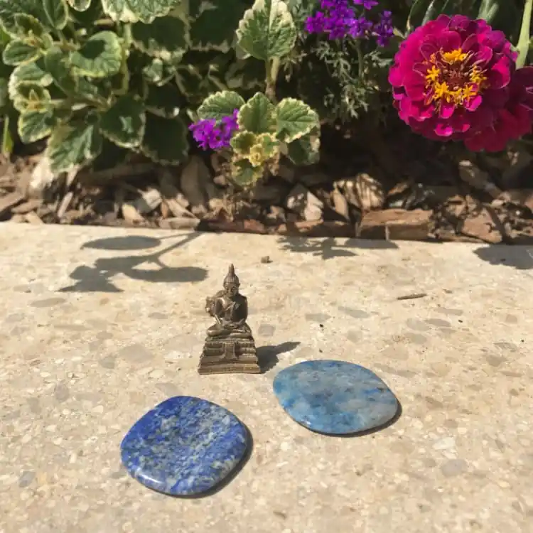 Lapis Lazuli Pierre Plate