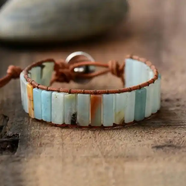Bracelet de la Tranquilité en Amazonite
