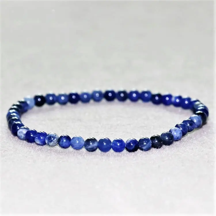 Bracelet fin en Sodalite