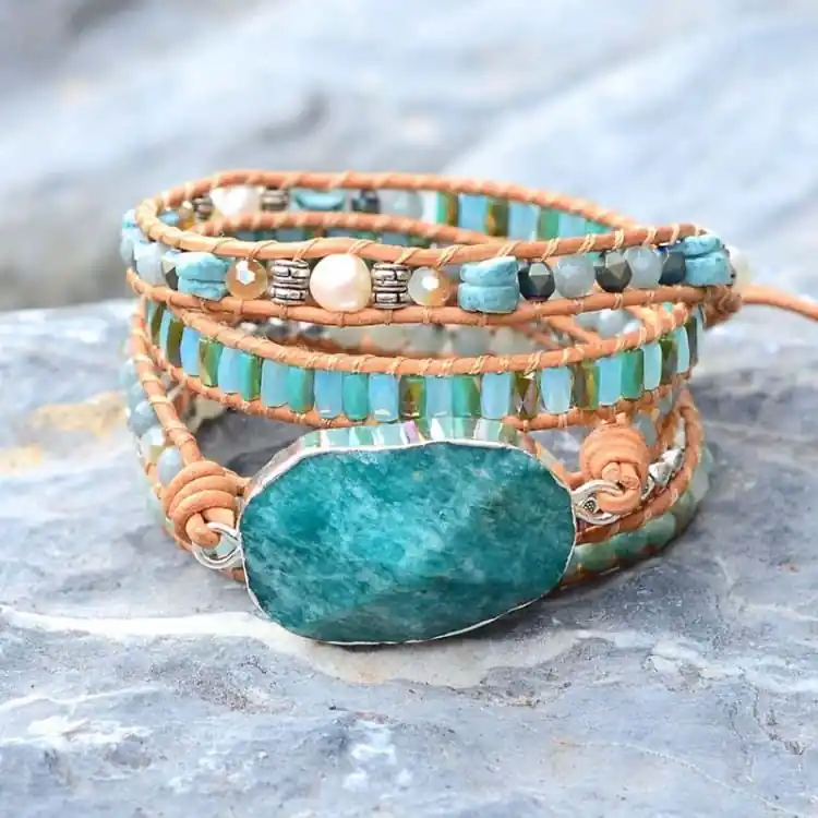Bracelet de la "douceur" en Amazonite