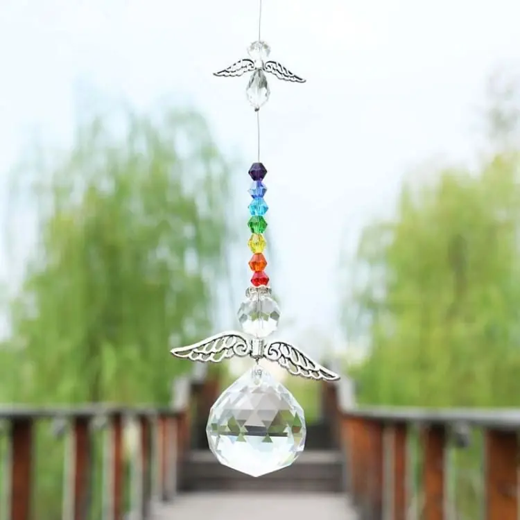 Capteur solaire 7 chakras "Ange"