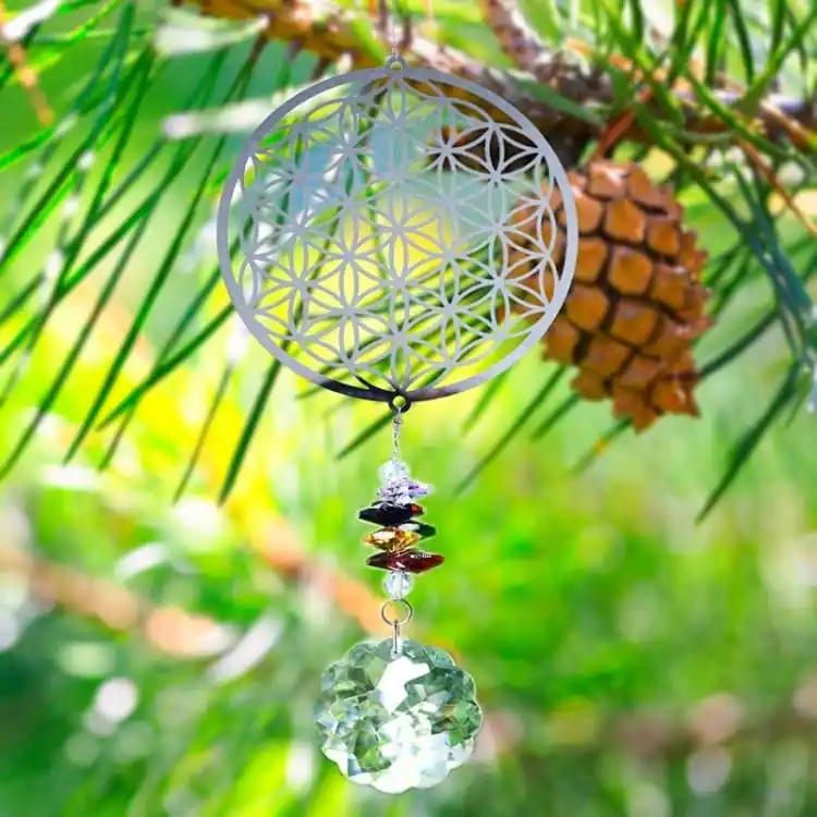 Capteur solaire boule de cristal