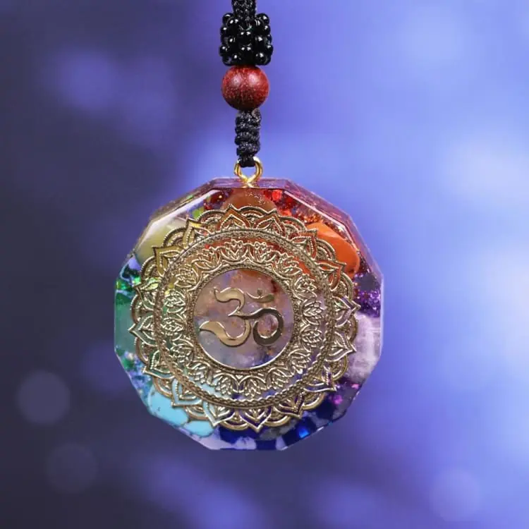 Collier Orgonite L'original 7 Chakras