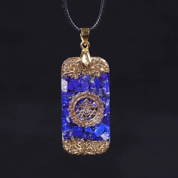 Collier Orgonite "Confiance et Emotions"