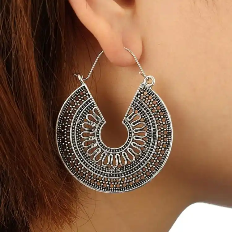 Boucles d'oreilles Mandala