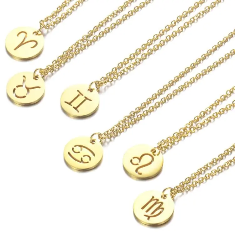 Collier Médaille du Zodiaque