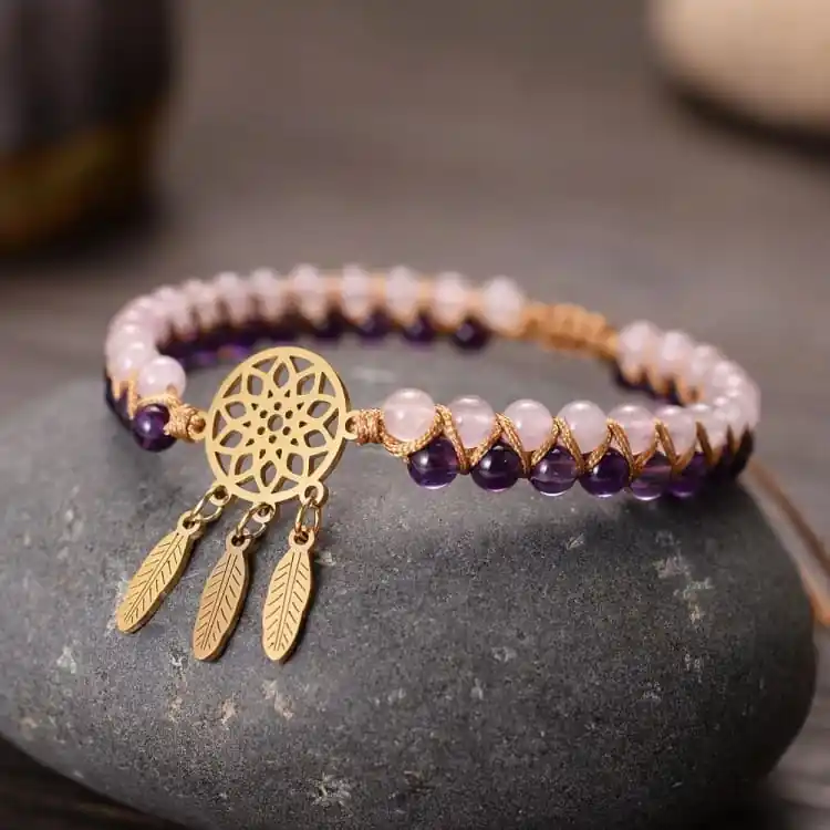 Bracelet « Capteur de rêves‎ » du Réconfort