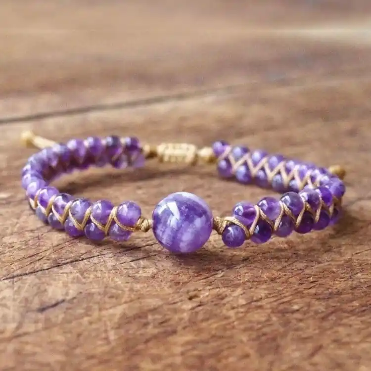 Bracelet «Purification» en Améthyste