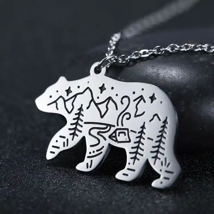 Collier 'Totem de la Nature'