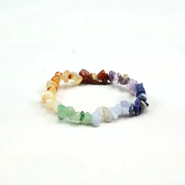 Bracelet baroque 7 chakras