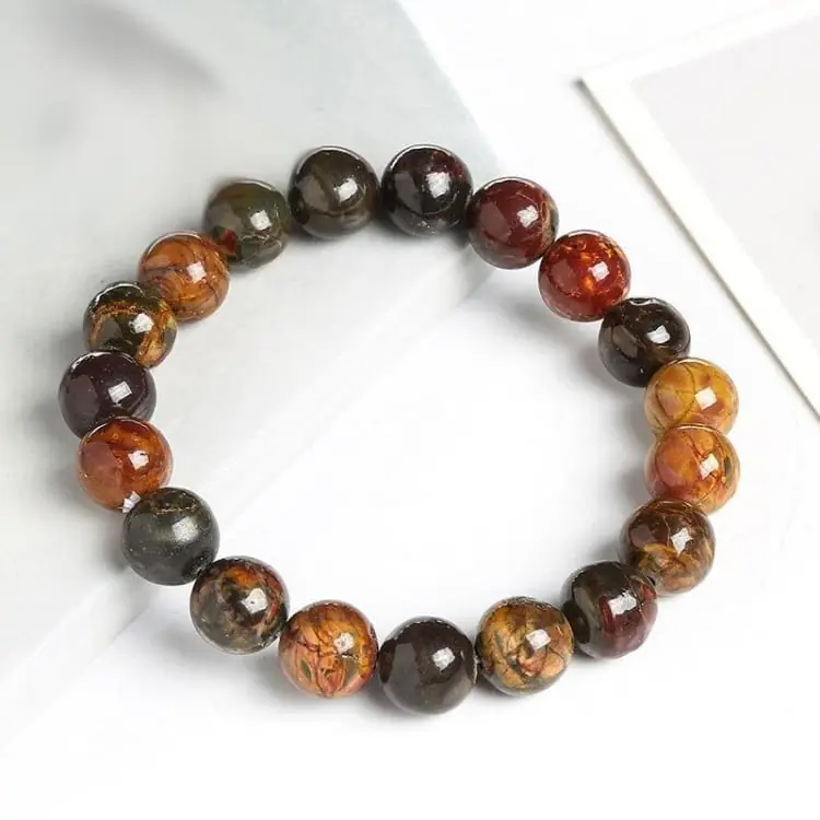Bracelet 'Force de la Terre' en Jaspe Picasso