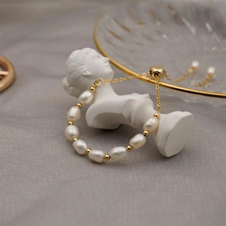 Bracelet en perles d'eau douce