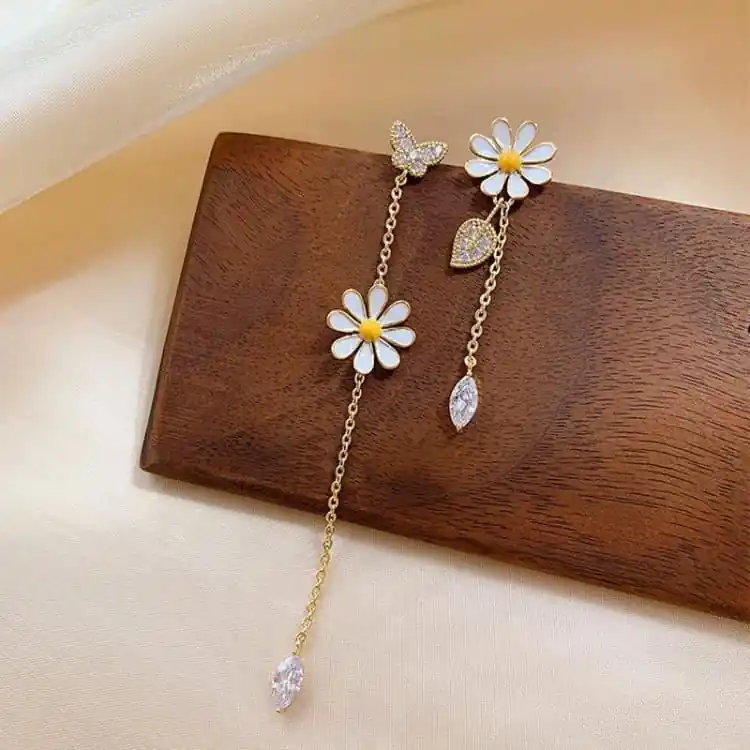 Boucles d'oreilles Marguerite