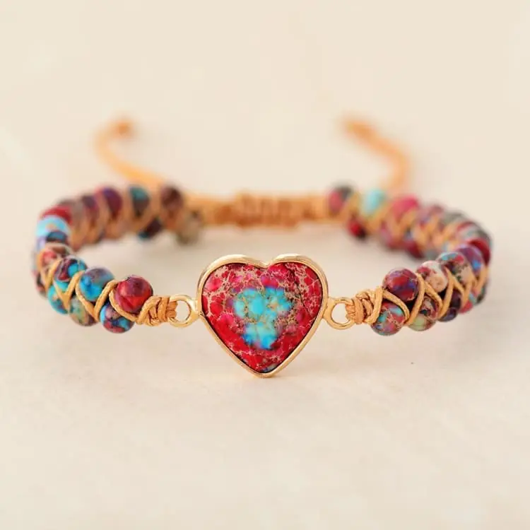 Bracelet de tendresse en jaspe