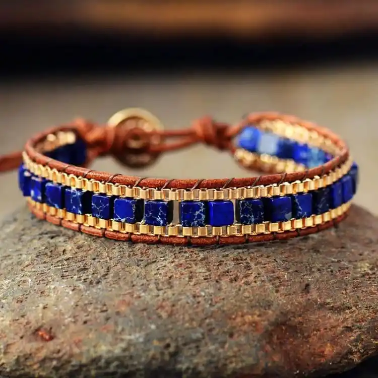 Bracelet 'Rêve' de Lapis Lazuli