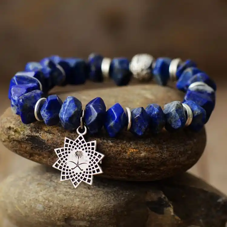 Bracelet 'Imagination' en pierre naturelle