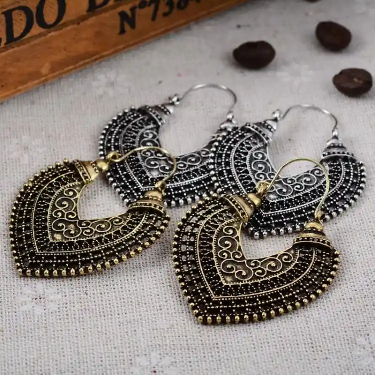 Boucles d'oreille 'Inspiration Orientale'