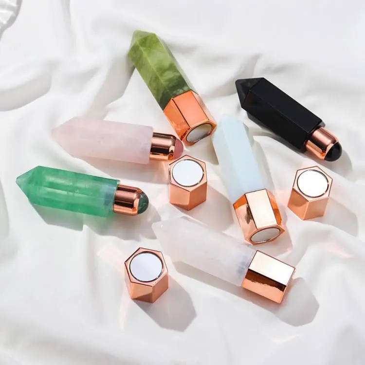 Applicateur d'huiles essentiels en pierres naturelles