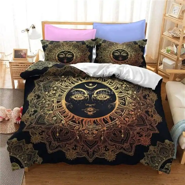 Housse de couette zen solaire
