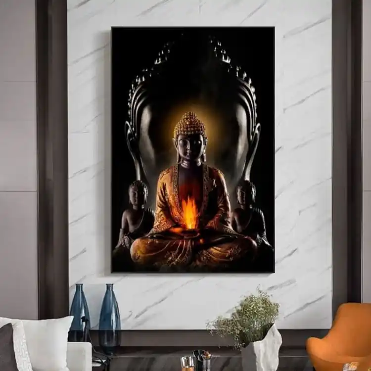Tableau de Bouddha ' la paix intérieur '