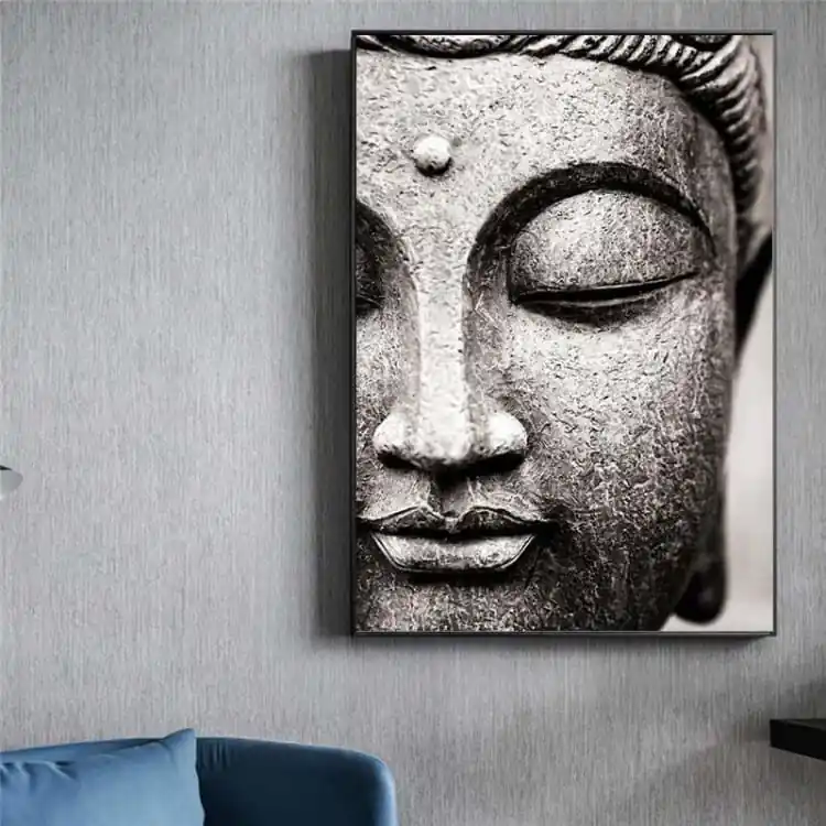 Tableau de Bouddha ' le repos éternel '