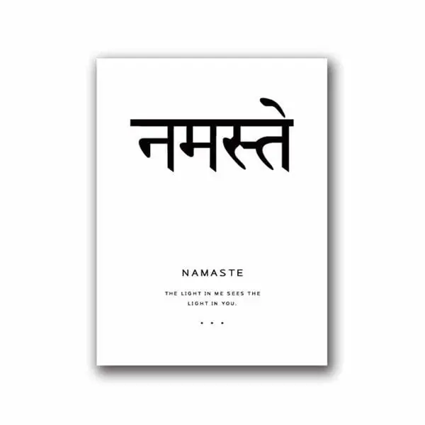 Tableau Zen - Namaste