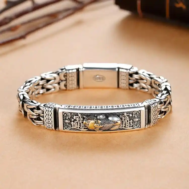Bracelet de chance Pi-Xiu pour homme
