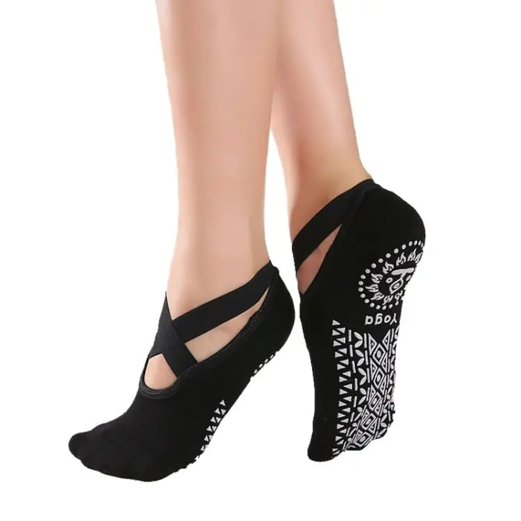 Chaussettes de Yoga anti-dérapant.