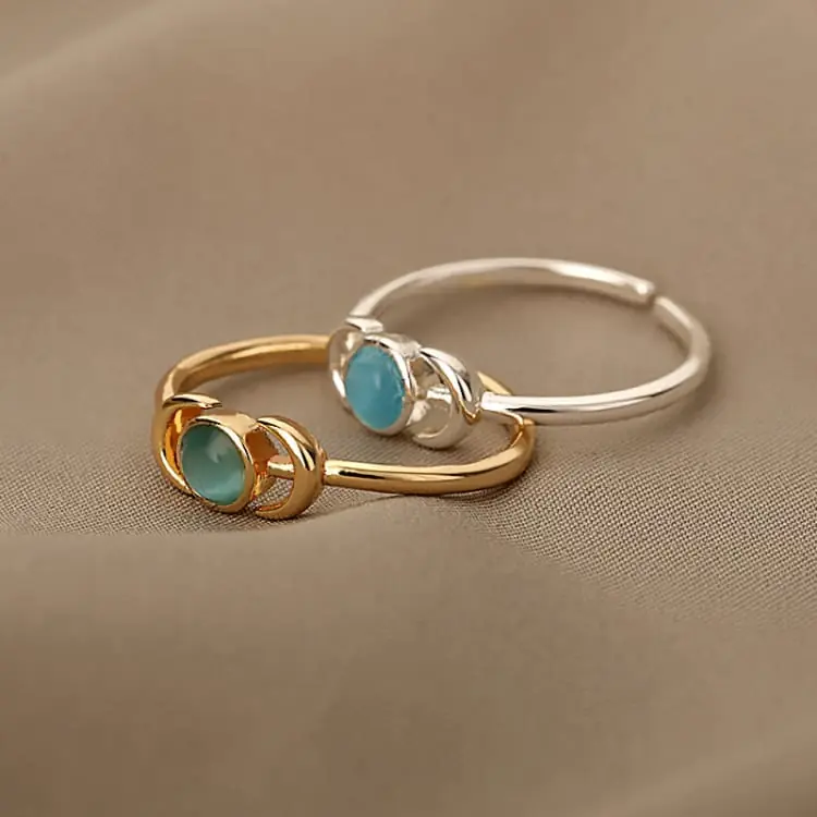 Bague Vintage en Opale