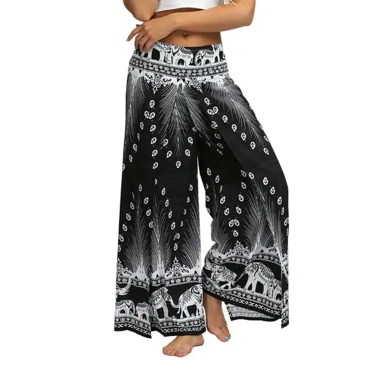 Pantalon Sarouel ' la danse du paon'