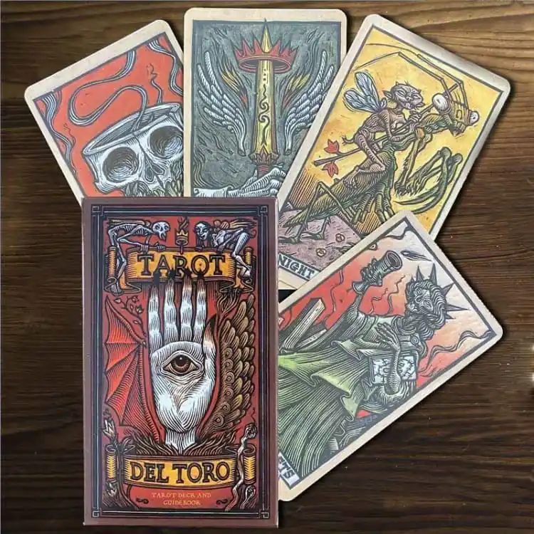 Jeu de tarot 78 cartes - L'univers de Guillermo Del Toro