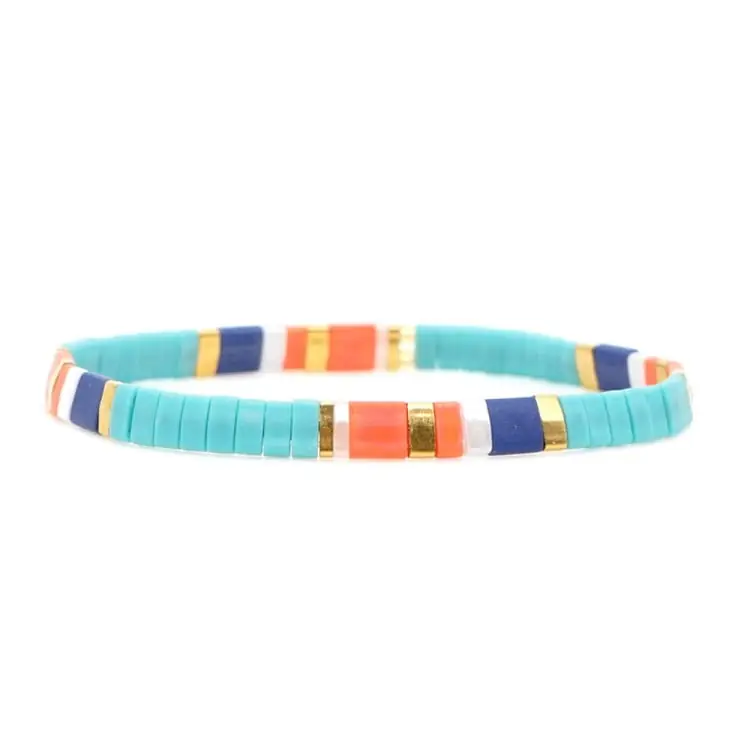 Bracelet d'été en perles de verre du japon - Datcha