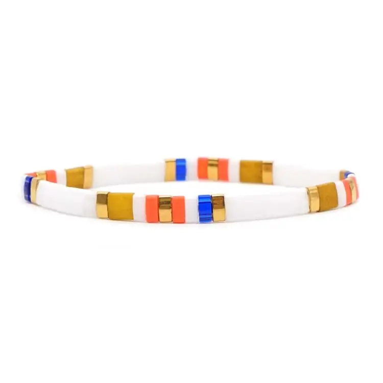 Bracelet d'été en perles de verre du japon - Utepils