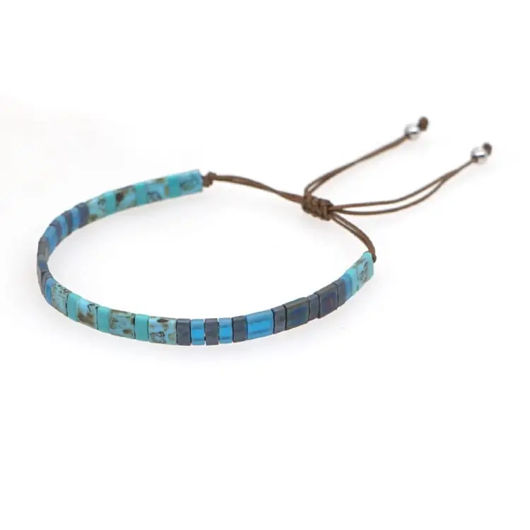 Bracelet d'été en perles de verre du japon - Seram