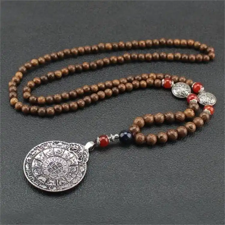 Collier vintage - Bouclier