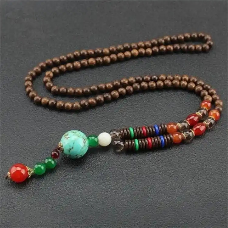 Collier vintage - Amazonite