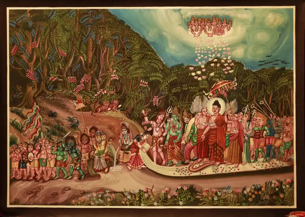 Le Thangka du Bouddha Voyageur