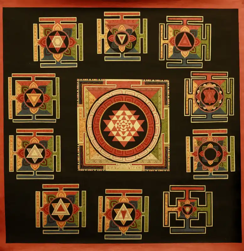 Mandala des Dash Mahavidya